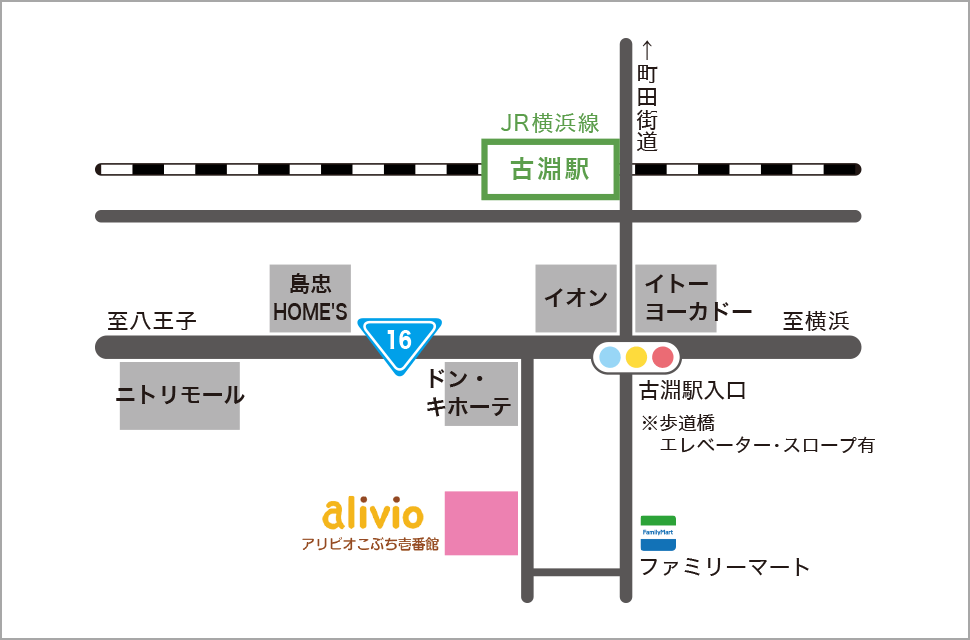 JR横浜線古淵駅から徒歩10分